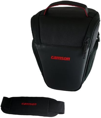 Quality Compact Holster Camera Case for Nikon SLR D7100, D5300, D5200, D5100, D3200, D3100, D3000, D90, D7000, D600, D610, D800 D810, and More (Black)