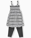 Ferocious Chik Girls Striped Tunic and Leggings Set