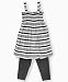 Apparel : Ferocious Chik Girls Striped Tunic and Leggings Set