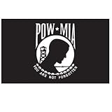 POW/MIA  Double Seal Flag, Nylon (3 ft. x 5 ft.)