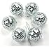 Cosmos &reg; 6 pcs 1.8 Inch Disco Ball Mirror Party Christmas Xmas Tree Ornament Decoration with Cosmos Fastening Strap