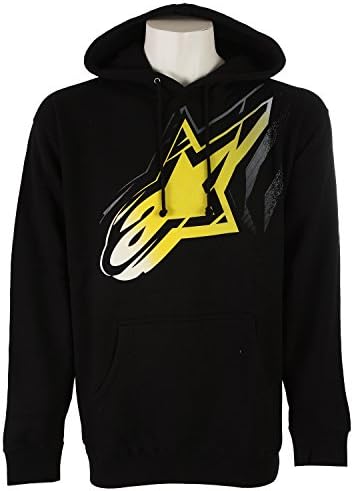 ALPINESTARS Men's Telepathic Pullover Fleece, Black, Medium