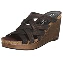 Donald J Pliner Women's Bobijo Wedge Sandal,Espresso,10.5 M