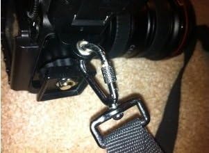 Quick Neck Shoulder Strap for Canon Nikon Olympus Pentax Panasonic Sony Camera - Black