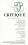 Critique, N� 762, Novembre 201 : Sous l'empire du Japon
