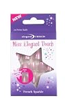 Miss Elegant Artificial Nails - French Sparkle