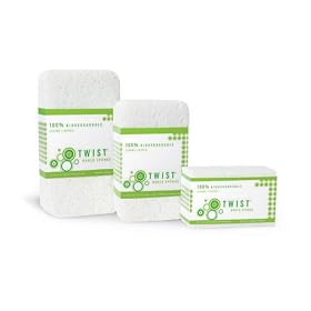 Twist Chemical Free Naked Sponge - Large