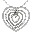 Sterling Silver Inner Love Multi Dimensional Pendant