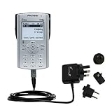 Gomadic for the Pioneer Airwave XM2Go - International Wall / AC Charger for the Pioneer Airwave XM2Go - Gomadic Brand w/ TipExchange Technology