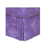 - Purple Bedskirt - King by -
