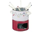 Review Johnson Brothers 20084 / Johnson Brothers Summer Chintz Enamel on Steel Fondue Set