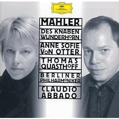 Mahler - Des Knaben Wunderhorn / von Otter, Quasthoff, Berlin Phil., Abbado