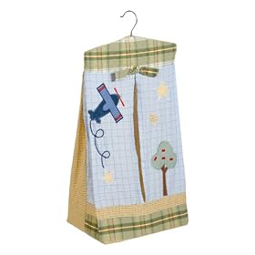 Sumersault Puppy Plane Diaperstacker