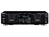 Sony TC-WE435/B Doppel-Kassettendeck schwarz
