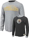 Pittsburgh Steelers Retro Sport Long Sleeve Reversible Crew
