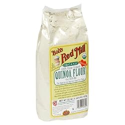 Bob's Red Mill Organic Quinoa Flour, 22-Ounce Packages (Pack of 4)