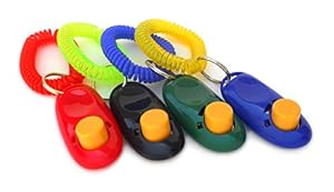 Pet Training Clicker - Set of 4 Pet Training Clicker - Set of 4