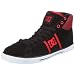 DC Shoes Bella LE Womens D0303011, Damen Sneaker, Schwarz (Black Athletic Red BAHD), EU 38 (UK 5) (US 7)