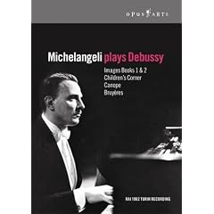 Arturo Benedetti Michelangeli - Michelangeli Plays Debussy [1962] [DVD]