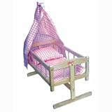 Petitcollin – 800214 – Berceau/Lit/Hamac pour Poupee – 55x28x63cm