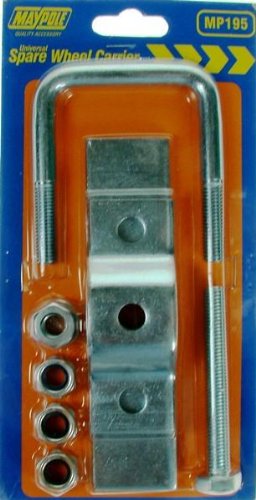 Maypole Universal Spare Wheel Carrier for towing and caravan touring