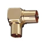 Produkt-Bild: Oehlbach Antennenstecker Winkeladapter, 1 m&auml;nn,  / 1 weib, 2 Stk.