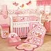 Lambs & Ivy Bright Butterfly 6 Piece Bedding Set