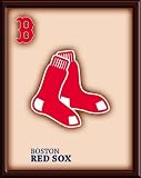 Boston Red Sox WOODEN WALL ART BAR/GAMEROOM/HOME DECOR - POSTER/PRINT