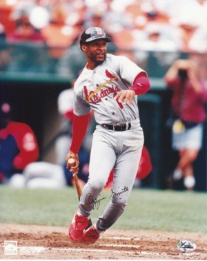 Ozzie Smith signed St. Louis Cardinals 8x10 Photo