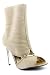 Sergio Zelcer Women's Caan Open Toe High Heel Boot,Taupe,9 M US
