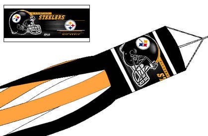 Pittsburgh Steelers Windsock