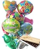 12 Mylar Balloon Bouquet with Chocolates