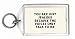 You are just jealous because the voices only talk to me Keychain