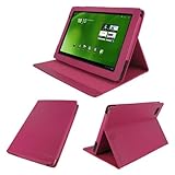 rooCASE Multi-Angle (Magenta) Leather Folio Case Cover for Acer Iconia Tab  ....