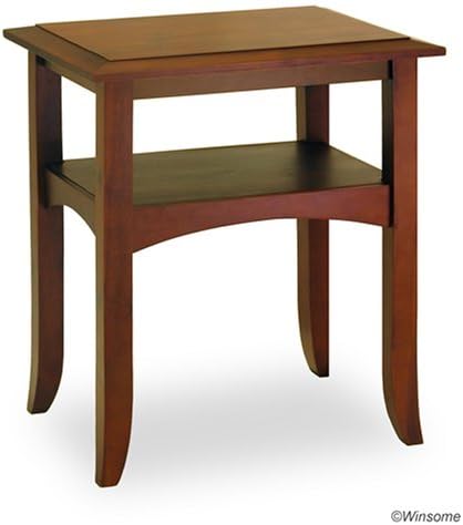 Craftsman End Table Antique Walnut Finish