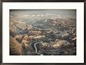 An Aerial View of Big Bend National Park in Texas Framed Photographic Poster Print by Gordon Gahan, 29x21