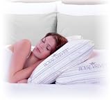 Royal Velvet Silver Elegance Hungarian White Goose Down King Pillow