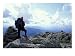Backpacking on Gulfside Trail, Appalachian Trail, Mt. Clay, New Hampshire, USA Travel Photographic Poster Print by Jerry & Marcy Monkman, 24x18