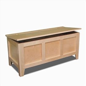 Gothic Cabinet Craft Birch Unfinished Storage Chest by Gothic Cabinet Craft