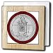 Sandy Mertens Arkansas - Hot Springs 2010 Coin - Tile Napkin Holders