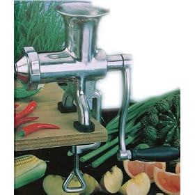 Hurricane Stainless Steel Manual Wheatgrass Juicer - Best Hand Crank Juicer Available for... by 