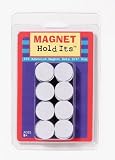 100 Adhesive Magnet Dots 3/4