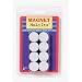 100 Adhesive Magnet Dots 3/4" Dia (20mm dia)