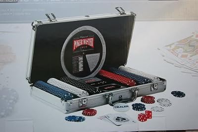 Deluxe Casino Style Poker Chip Set with Case