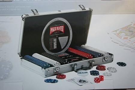 Deluxe Casino Style Poker Chip Set with Case
