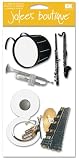 EK Success SPJBLG050 Jolee's Boutique Le Grande Musical Instruments Dimensional Stickers