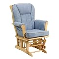 Sleigh Glider- Natural/Blue
