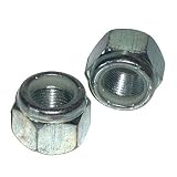 1 - 14 Nylon Lock Nuts Fine Qty(10)