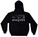 Ford Mustang Grill Sweatshirt, Men's Ford Mustang Legend Honeycomb Grill and Emblem, Cobra, Boss, Hot Rod Hoodie