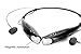 Eaglewood(TM) Universal Wireless Stereo Bluetooth Sport Headphones Noise Cancelling Headset for LG, iPhone, Samsung, iPad, Nokia, HTC, Laptop and More